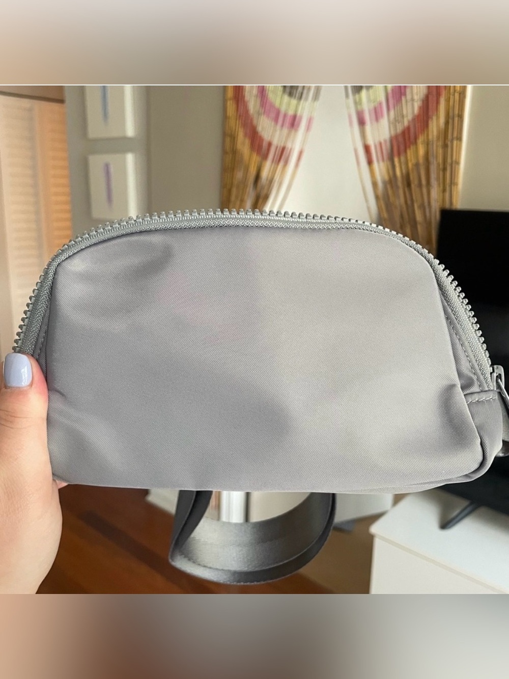 NWT Women’s Gray Nylon Fanny Pack Belt Bag